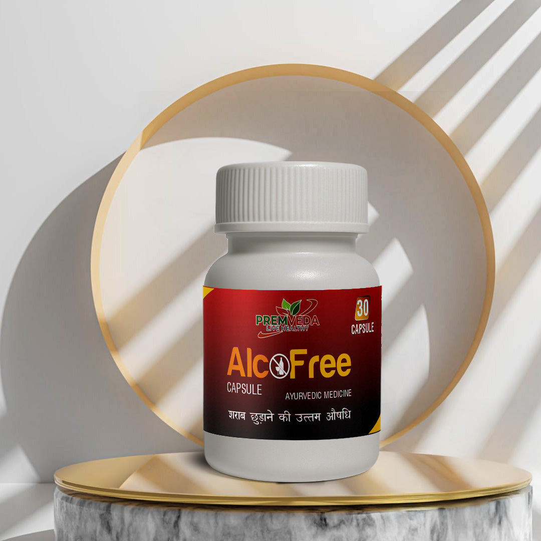 AlcoFree Ayurvedic Capsules – Natural Support to Quit Alcohol Addiction