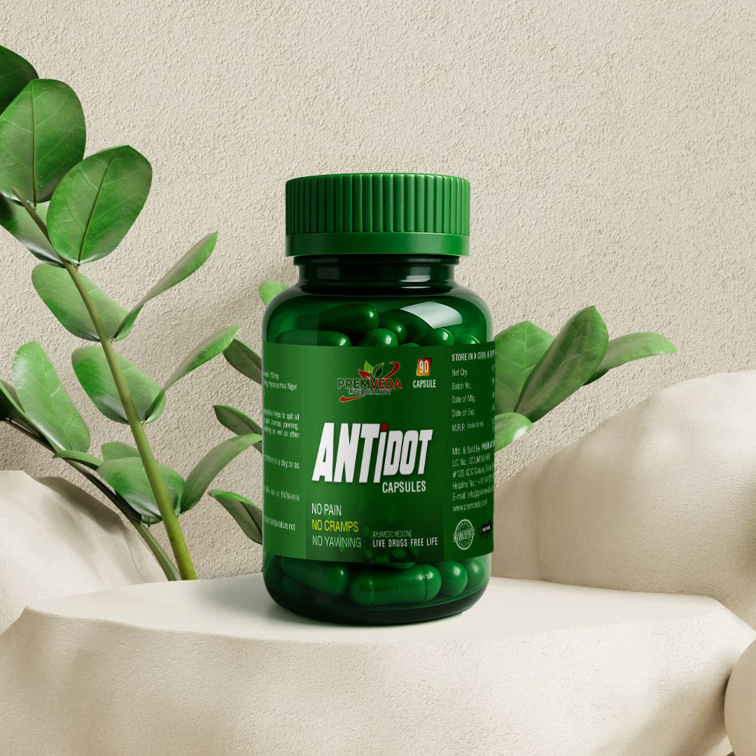 AntiDot Capsules – Ayurvedic Path to a Drug-Free Life