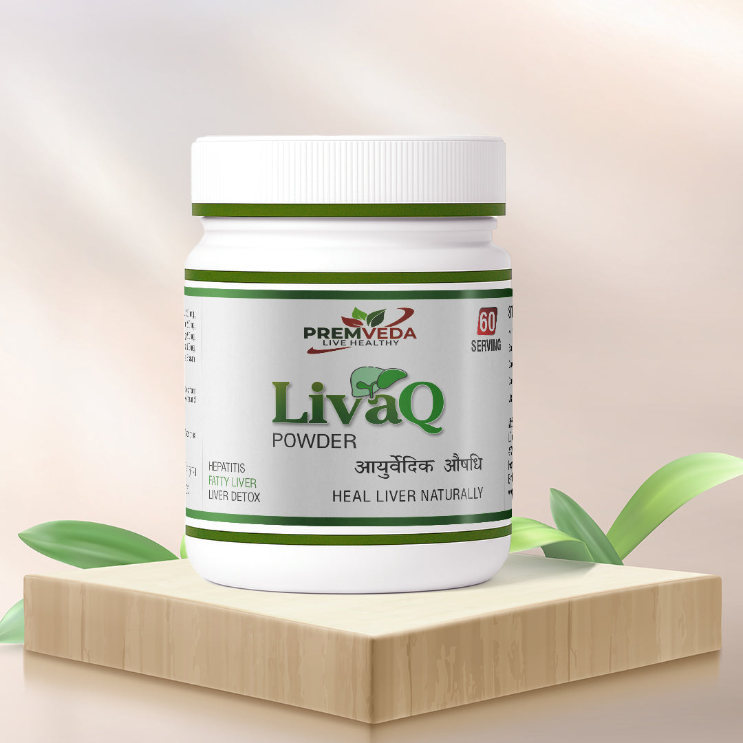 LivaQ Liver Detox – Herbal Solution for Fatty Liver, Jaundice & Inflammation