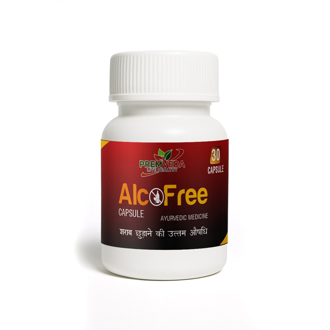 AlcoFree Ayurvedic Capsules – Natural Support to Quit Alcohol Addiction