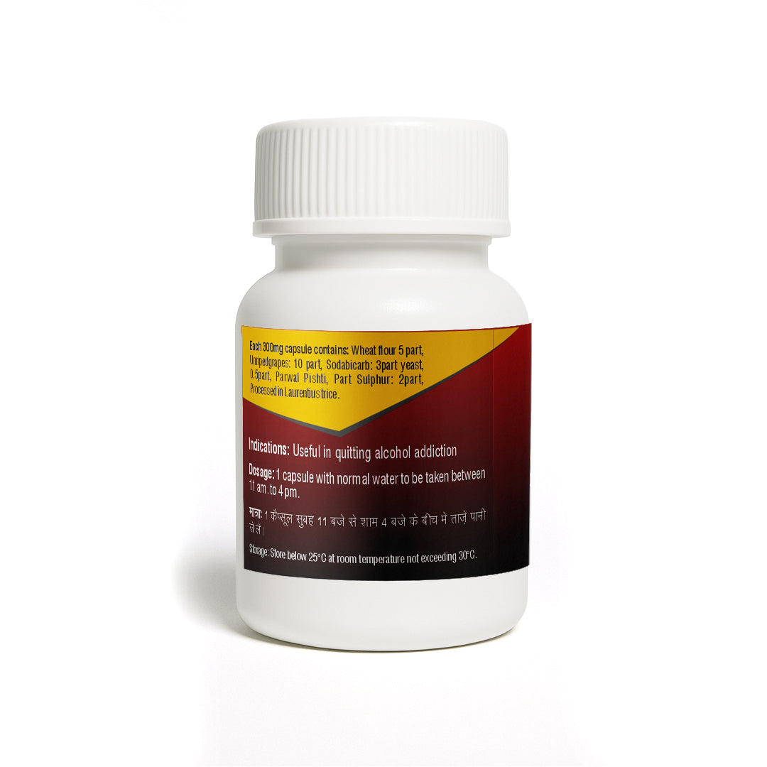 AlcoFree Ayurvedic Capsules – Natural Support to Quit Alcohol Addiction