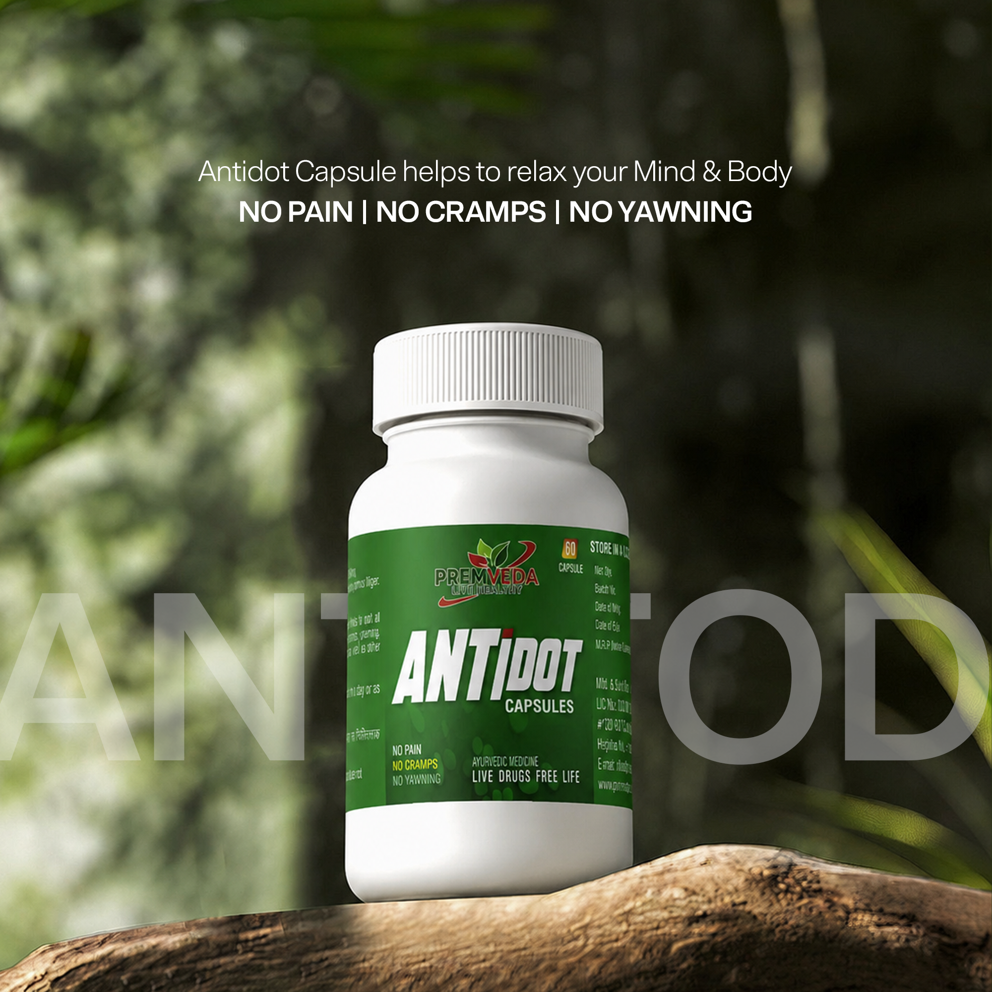 AntiDot Capsules – Ayurvedic Path to a Drug-Free Life