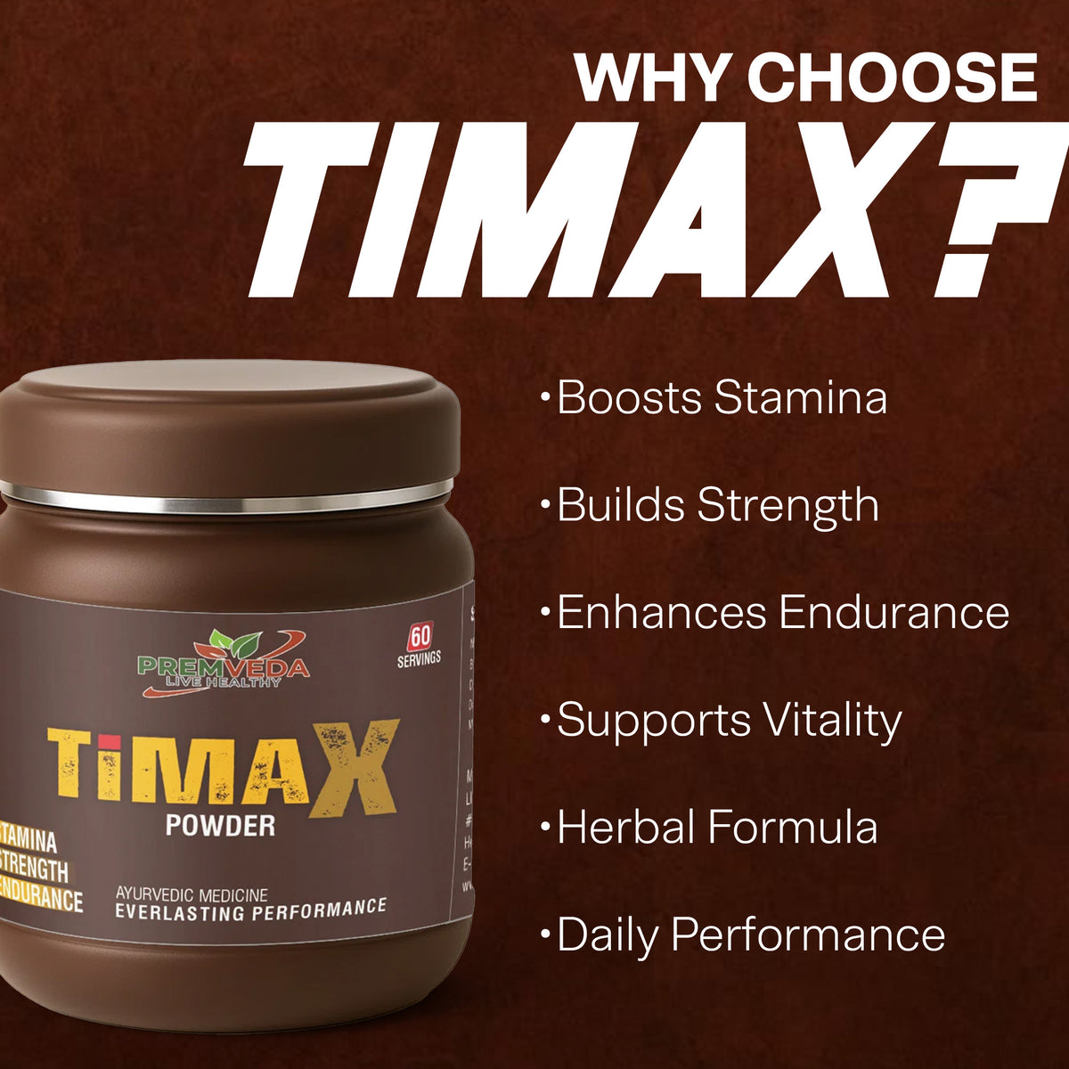 Timax – Performance You Can Trust, Naturally