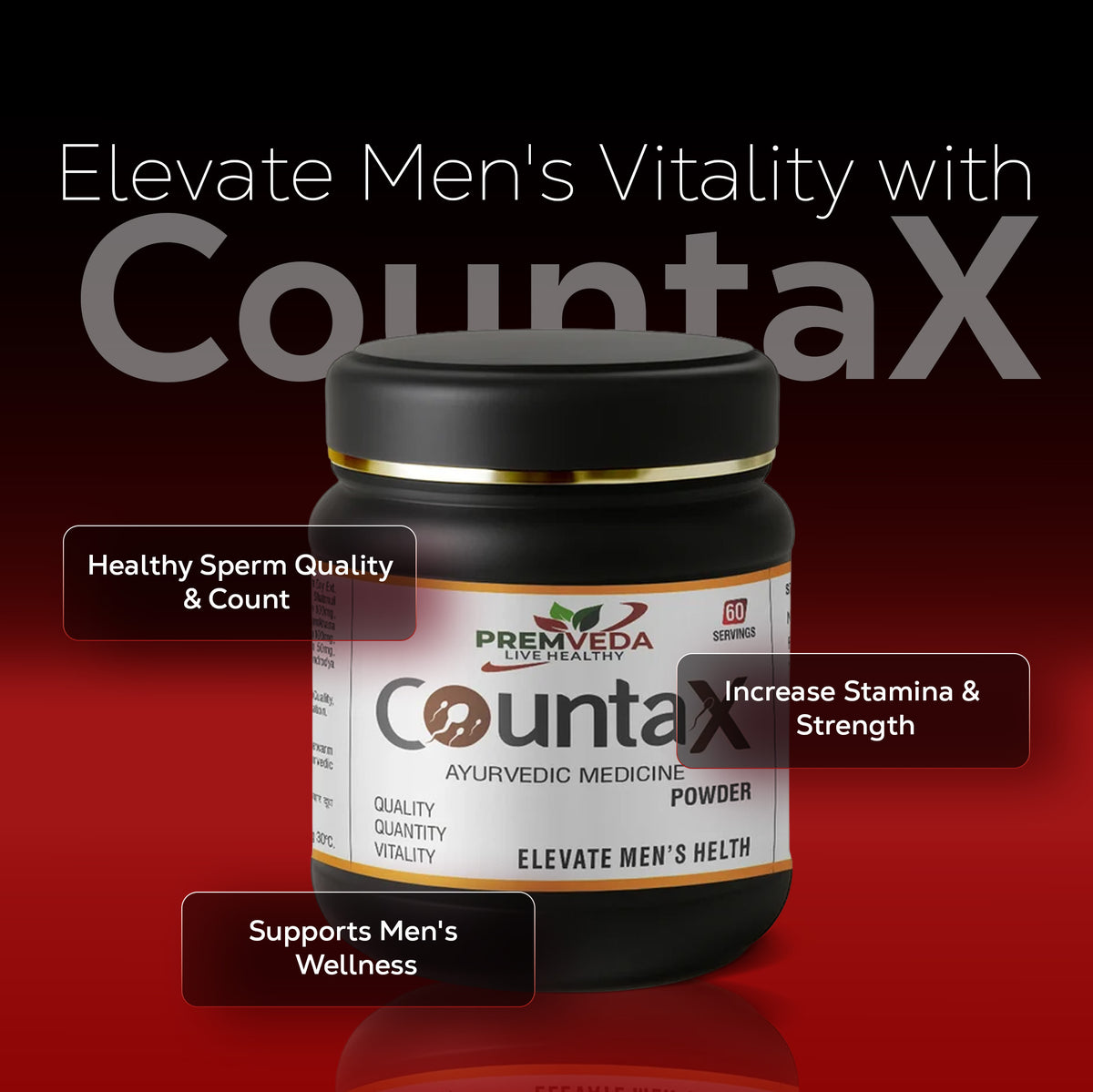 CountaX – Ayurvedic Power Kit for Sperm Count