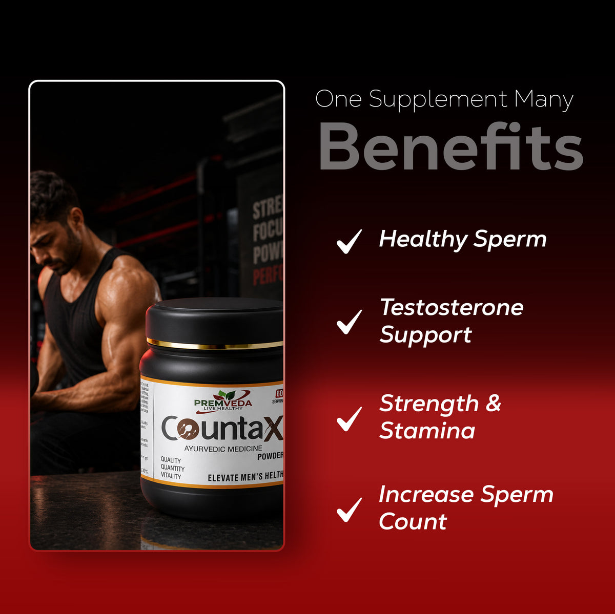 CountaX – Ayurvedic Power Kit for Sperm Count